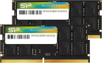 Silicon Power DDR5 64GB (2x32GB) 4800MHz (PC5-38400) 262-pin CL40 1.1V SODIMM Non-ECC s&uuml;learvuti RAM arvutim&auml;lu SU064GBSVU480F22AB