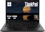 Lenovo Thinkpad T14s Gen 1 Business Laptop, 14-tolline FHD (1920 x 1080), AMD Ryzen 5 Pro 4650U, 16 GB RAM, 256 GB SSD, QWERTY klaviatuur, Windows 11 Pro (renoveeritud)