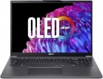 Acer Aspire 16 A16-71M-59ZC S&uuml;learvuti 16 tolli WUXGA+ IPS OLED 120 Hz, s&uuml;learvuti (Intel Core Ultra 5 115U, 16 GB RAM, 512 GB SSD, Intel graafika, Windows 11 Home) AZERTY klaviatuur Hall