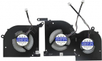 CPU + GPU jahutusventilaator MSI 16V1 16V2 GS66 WS66 P66 10SD 10SE 10SF 10SFS 10SGS,10UG 10UH 10UE BS5005HS-U4Q BS5005HS-U3J DC 5V 1.0A (Ei kohaldata baari 16 kuni V4 V5 V6)