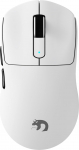 MAMBASNAKE M3 Superlight Mouse, PixArt PAW3395PRO m&auml;ngurid, BT/2.4G traadita/juhtmega m&auml;nguhiir, 6 reguleeritavat DPI kuni 40,000, 200 tundi aku, kontorihiir Win11/Xbox/PS/Mac (valge)