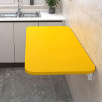 Kokkupandav kokkupandav laud Pesuruumi k&ouml;&ouml;k ruumi s&auml;&auml;stev ujuv seinalaua t&ouml;&ouml;pink kollane