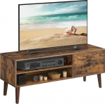 VASAGLE TV kapp, Lowboard, TV kapp kuni 55-tollise televiisori jaoks, 120 cm pikk, TV statiiv, elutuba, t&ouml;&ouml;stusdisain, Vintage Brown LTV120T01