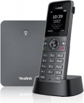Yealink W73P DECT IP-telefonis&uuml;steem (W70B baas + W73H telefonitor) must (renoveeritud)
