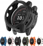 LOKEKE &uuml;hilduv Garmin Tactix 7 Amoled &uuml;mbris, TPU kaitsekott &uuml;hilduv Garmin Tactix 7 Amoled (TPU, must)
