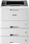 Brother HL-L5210DNTT Laser Printer Black White (A4, 48 ppm, 1,200 x 1,200 DPI, LAN, Duplex, 3 x 250 Sheets Paper Cassettes) White/Grey