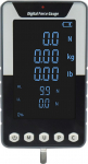 Digitales Kraftmessger&auml;t, Zug- Und Drucktester, Hochpr&auml;zises LCD-Dynamometer, Mit 5 Sonden, 3 Ma&szlig;einheiten N/Kg/Lb, Wiederaufladbar, F&uuml;r Kompressions-/Zugtester