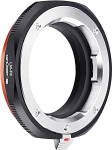 K&F CONCEPT M20115 L/M-FX Pro k&otilde;rge t&auml;psusega adapterir&otilde;ngas, mis &uuml;hildub Fujifilm X kaameratega, &uuml;hildub Leica M kaugusm&otilde;&otilde;tja objektiividega