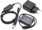 Raeisusp DMW-DCC9 DMW-BLD10 Dummy aku + USB kaabel Panasonic DMC GX1 GF2 G3 G3K G3R G3T G3W G3EGK jaoks