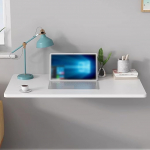 Schwebender wandmontierter Klapptisch f&uuml;r die K&uuml;che, zusammenklappbar, zum Aufh&auml;ngen, platzsparend, zusammenklappbar, Computer-Werkbank f&uuml;r Heimb&uuml;ro (suurus: 120 x 60 cm)