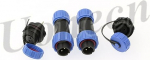 Uonecn Pack of 2 SP1310 IP68 2-pin veekindel pistik Elektrijuhtme pistik ja pistikupesa auto pistik ja pistikupesa tolmukindel &uuml;mmargune