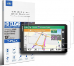 [2-Pack] Kaitseklaas Garmin Dezl LGV1000/LGV1010/LGV1020 GPS navigaatorite 10-tollise puuteekraani kaitseklaas | Anti-Fingerprint (HD Clear)
