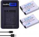 DuraPro EN-EL12 EL12 aku + LCD USB laadija Nikon Coolpix P300 P310 P330 S630 S640 S800c S1200pj S6000 S6100 S6150 S6200 S8200 S900 2 tk 50 S999400 AW120 AW120s digikaamerale
