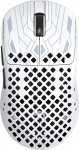 ATTACK SHARK MAMBASNAKE M2 Carbon Fibre Wireless Gaming Mouse, 41 g &uuml;likerge, PixArt PAW3395PRO andur, kuni 40 000 DPI, 100 m kl&otilde;psud - l&uuml;liti, 2.4G/BT/USB - C juhtmega, PC/Xbox/PS/Mac - valge