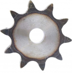 Schneckengetriebe, Zahnradwelle, 1 St&uuml;ck Stahl Kettenantrieb Flachzahnrad 10-25 Z&auml;hne Rollenkette Zahnrad Stich 12,7 mm Industriezahnrad (suurus : 20 Z&auml;hne) (v&auml;rv : 21 hammast)