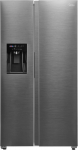 Midea MDRS761MYC46 Side-by-Side Fridge/Freezer Combination, No Frost, 3-in-1 Water, Ice Dispenser and Water Tank, Dual Inverter Compressor, 179.3 cm Height, 573 L Total Volume, 208 kWh per Year,