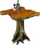 Kinaree Teak Burl Wood laud koos 2 v&otilde;i 4 tooliga - T&auml;ispuidust s&ouml;&ouml;gikomplekt - K&auml;sitsi valmistatud Aasia stiilis istumiskomplekt - s&ouml;&ouml;gitoa v&otilde;i aia laud koos naturaalsete puidust toolidega