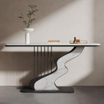 120cm L kitsas sissep&auml;&auml;sulaud, konsoollaud esikusse, t&ouml;&ouml;stuslik kohvilaud elutuppa, esikusse, magamistuppa (must 1)