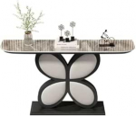 Moodne lillekonsoollaud, diivanilaud kiltkivist lauaplaadiga, koridorilaud elutuppa, kontorisse, kohvibaarisse, sissep&auml;&auml;sum&ouml;&ouml;blile (v&auml;rv : must 2)