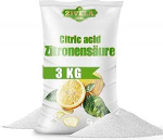 3 kg sidrunhappe pulbrit toiduks | Kodused abin&otilde;ud k&ouml;&ouml;gi ja majapidamise jaoks | 3000 g sidrunhapet 100% puhtana | Sidrunhape E330 (3 x 1 kg)