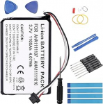 GPS aku &uuml;hildub Tomtom Go 6100, Go 600, Go 610, Go 620 World, Go 620 (2016), Go Essential 4FA60, AHA1111107 + remondit&ouml;&ouml;riist 1100 mAh liitium-ioon akudega.