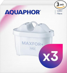 AQUAPHOR Maxfor+ Mg Pack 3 500734 Filterpadrun lubjakivi ja klooriga koos magneesiumiga Aquaphor Onyx, Amethyst, Jasper, Time ja k&otilde;ik Brita Maxtra+ ja Maxtra mudelid, valge