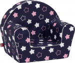 Knorrtoys 74032 Children's Chair Star Blue Pink