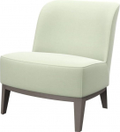 Soferia Compatible Replacement Cover for Stockholm Armchair, Fabric Elegance Cream (Stain Resistant, Water-Repellent and Scratch-Resistant), Ecru