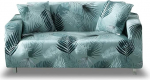 HOOBUY Printed Sofa Cover Stretch Couch Covers Patterned Two Seater Slipcovers for 2 Seater Cushion Couch Love Seat Set BX (2 Seater/Two Seater)