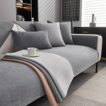 Diivanikate Pehme &scaron;enill diivanikate: L-kujuline L-kujuline sektsioondiivan 1 2 3 4-kohaline diivan (Hall, 70 x 180 cm).