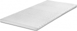 Traumnacht Memory Foam Mattress Topper with Pimple Structure, 160 x 195 cm, Oeko-Tex Certified, Produced according to German Quality Standard