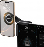UGREEN mobiiltelefoni hoidja auto Magsafe Tesla jaoks, &uuml;hildub MagSafe autokinnitusega, p&ouml;&ouml;rlev autotelefoni hoidja sobib Tesla Model 3 Model Y tarvikutele, iPhone 16 15 14 14 13 12 & Magsafe &uuml;mbris
