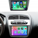 9-tolline [Incell puuteekraan] Android 15 autoraadio Seat Altea 2004-2015/Toledo 2004-2009 traadita Carplay Android auto, 4+64G raadio Bluetooth/GPS/tagasi vaatekaamera/FM/RDS/EQ/WiFi/SWC/UIga