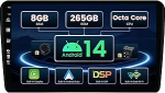 SXAUTO &brvbar; 8G + 256G &brvbar; Android 12 IPS Autoradio Audi A3 8P 8PA S3 RS3 (2003-2013) jaoks - Sisseehitatud Carplay/Android Car/DSP - LED-kaamera + MIC - DAB roolijuhtimispuldi juhtimine Fast Boot 360-CAM WiFi - 2 DIN 9