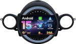 8G + 256G Android 15 autoraadio BMW Mini Cooper R55 R56 2007-2013 traadita Carplay Android auto 9-tolline IPS autostereo DSP Mirror Link BT WiFi GPS FM/RDS SWC Tagasivaate kaamera + mikrofon