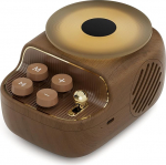 COLSUR Mini Bluetooth-k&otilde;lar, Mini Retro-k&otilde;lar &ouml;ise valgusega, kaasaskantav traadita Bluetooth 5.3, 1200mAh aku, toetus TF-kaardile, siseruumides/magamistoas/elutoas/reisidel/ kingitustes