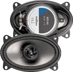 AXTON AE146 Ovaalne 4 x 6 tolli / 10 x 15 cm 2-Way koaksiaals&uuml;steem, auto ovaalne k&otilde;lar ette v&otilde;i taha, helis&uuml;steem 100 vattiga, sobib ka matkaautodele, 1 paar