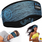 LC-dolida Sleep Headphones Bluetooth 5.4, Sleep Headband, Headband, Sleep Mask, Sports Headphones, Music Sleeping Headband for Sports Training, Jogging, Yoga, Travel