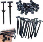 Universal-Kabelbinder-Schnalle, robust, selbstsichernd, Nylon-Kabelbinder-Halter, Mehrzweck-Kunststoff-Kabelbinder-Werkzeug, l&ouml;st schnell verschiedene Karosserie-Befestigungsprobleme f&uuml;r die t&auml;gliche