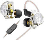CCZ MC02 Gaming K&otilde;rvaklapid In-Ear Monitors M&uuml;ra t&uuml;histav Wired 3.5mm Jack Deep Bass Gaming IEMs koos mikrofoniga DJ k&otilde;rvaklapid 10mm Dual Magnetic DD muusikutele