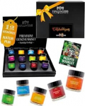 Hallingers Genuss Manufaktur Spice Gift Set Apologies - 12 Premium Spices in Glass, Elegantne kinkekarp toiduvalmistamiseks ja grillimiseks, Spice Set "Sorry", kingiidee meestele, j&otilde;uludeks