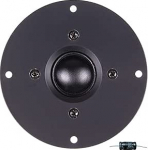MASTER AUDIO 1 RSQ802 Dome Tweeter Black 100 Watt RMS 200 Watt Max 10 cm 100 mm 4 tolli impedants 8 Ohm 25 mm m&auml;his Ultra Slim kodupidu 1 tk + tasuta kondensaator