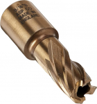 Viking Drill and Tool 14431 Type 15 Deep Gold Cobalt Steel Annular Cutter Boring Bit, 9/16 Inch