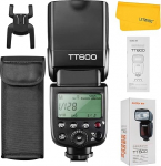Godox TT600 2.4G juhtmevaba v&auml;lklambi Speedlite Master/Slave v&auml;lklambi sisseehitatud p&auml;&auml;stikuga Canon Nikon Pentax Olympus Fujifilm Panasonic (TT600)