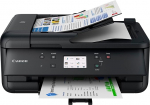 Canon PIXMA TR7650 multifunktsionaalne printer DIN A4 - v&auml;rviline tindiprinter must 4 in 1 (skanner, koopiamasin, traadita printer, faks, pilvelink, ADF, WLAN, LCD, 4800 x 1200 DPI, AirPrint & Mopria)