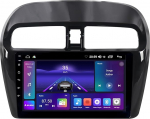 Autoraadio 9-tollise puuteekraaniga, Android 15, Bluetooth 5.4, GPS Navi, Wireless CarPlay & Android Car, DSP, WiFi 6.0, DAB+, Mitsubishi Mirage Space Star 2012-2023 & Dodge Attitude jaoks.