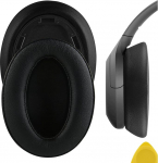 Geekria QuickFit asendusvalgu nahast k&otilde;rvapadjad Sony WH-H910N juhtmeta m&uuml;ravastaste k&otilde;rvaklappide k&otilde;rvapadjad k&otilde;rvakuppide remonditarvikud (must)