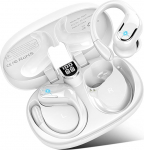 Bluetooth 5.4 k&otilde;rvaklapid Sport, 75 tundi 3D Stereo k&otilde;rvaklapid traadita Bluetooth, IP-X8 veekindlad juhtmevabad k&otilde;rvaklapid, 4 ENC m&uuml;rasummutus mikrofoniga k&otilde;rvaklapid, USB-C k&otilde;rvaklapid, j&otilde;usaalid