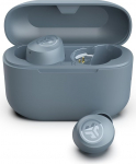 JLab Go Air Pop+ In-Ear k&otilde;rvaklapid traadita Bluetooth, t&otilde;elised traadita k&otilde;rvaklapid, 35+ tundi kestvad k&otilde;rvaklapid, traadita k&otilde;rvaklapid mikrofoniga, USB-C laadimiskarp, Dual Connect, EQ3 Sound, Slate