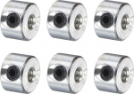 hankimise kaart komplekt 6 kruvikraami, 1/8" puur, tsingitud s&uuml;sinikterasest, varrekaablid 3/8" OD, 1/4" laius (&otilde;&otilde;nes, kerge)
